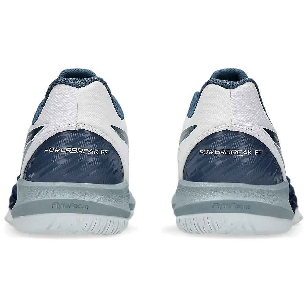 Powerbreak Ff White Vintage Indigo Asics, Бело-синий — фото 4