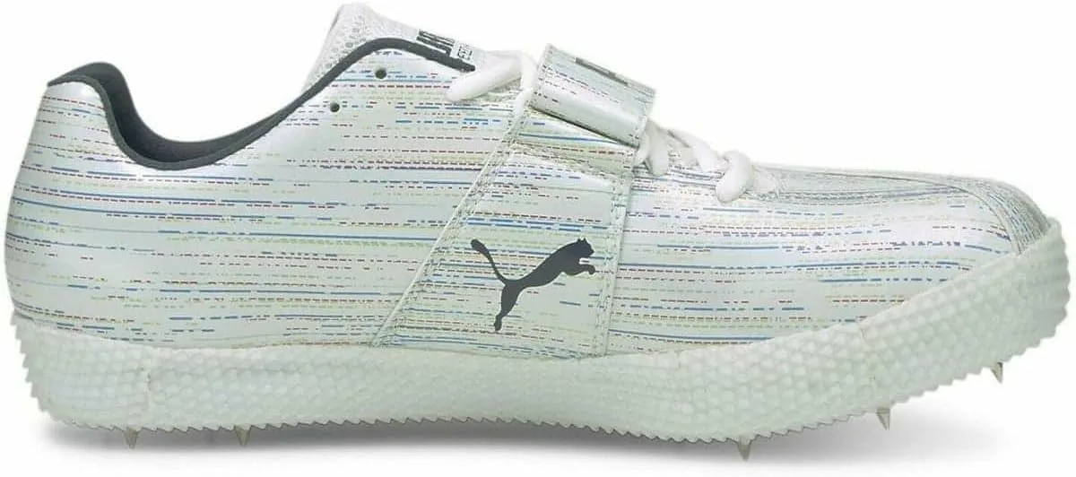 Кроссовки PUMA Evospeed High Jump 8 SP, белый/черный/розовый — фото 3