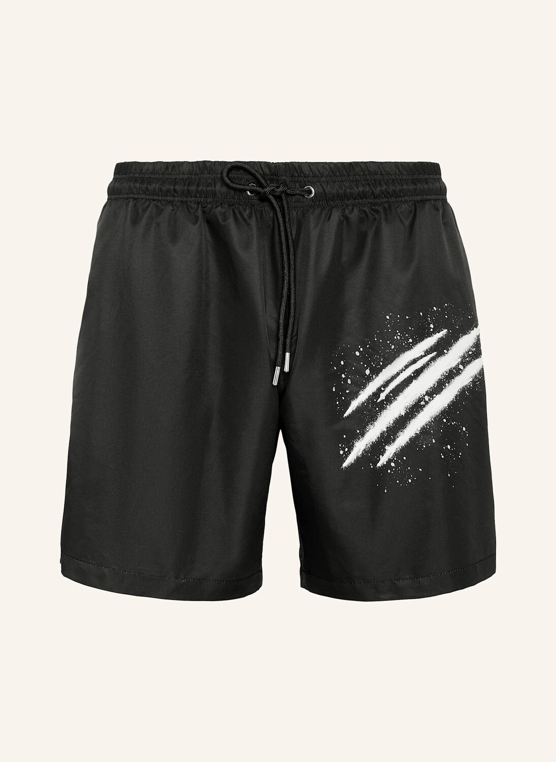 

Плавки PLEIN SPORT, черный/белый