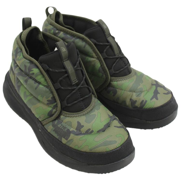 THE NORTH FACE Термообувь Nse Chukka Waterproof Insulated для мужчин, зеленый черный — фото 3