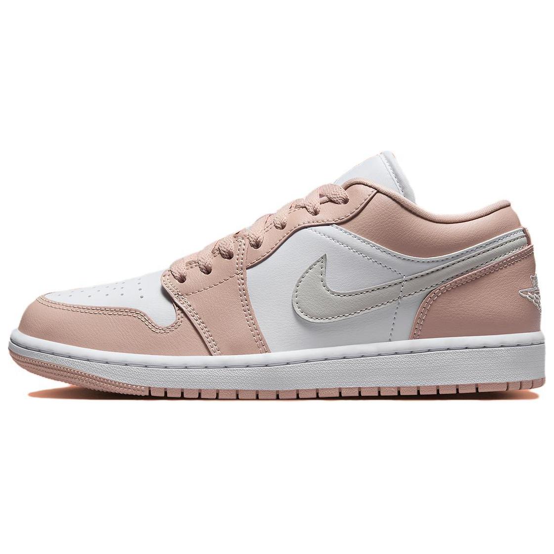 

Jordan Низкие кроссовки Crimson Tint розово-белые, цвет Pink White