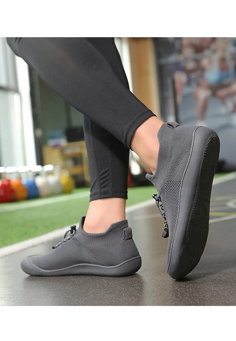 Кроссовки для ходьбы и фитнеса HYF030, унисекс Twenty Eight Shoes, серый/темно-серый — фото 4