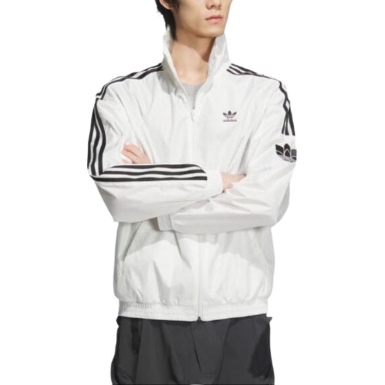 RETRO TREFOIL Куртки и Пальто Унисекс Ярко-белый Adidas Originals — фото 3