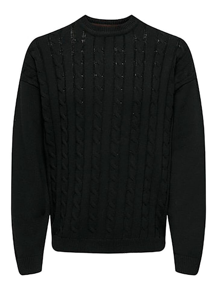 

Пуловер ONLY & SONS Pullover, черный