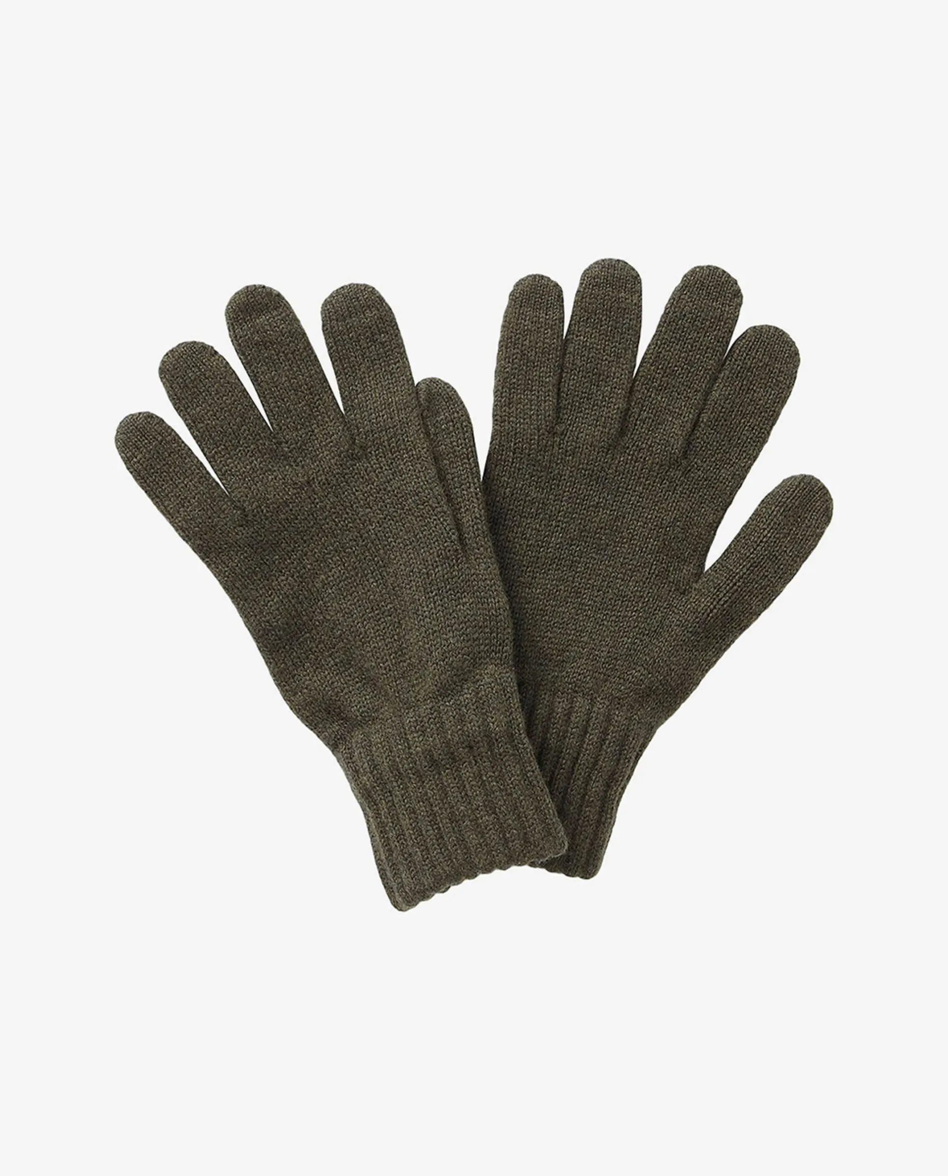 

Мужские перчатки из чистой шерсти Barbour, зеленый