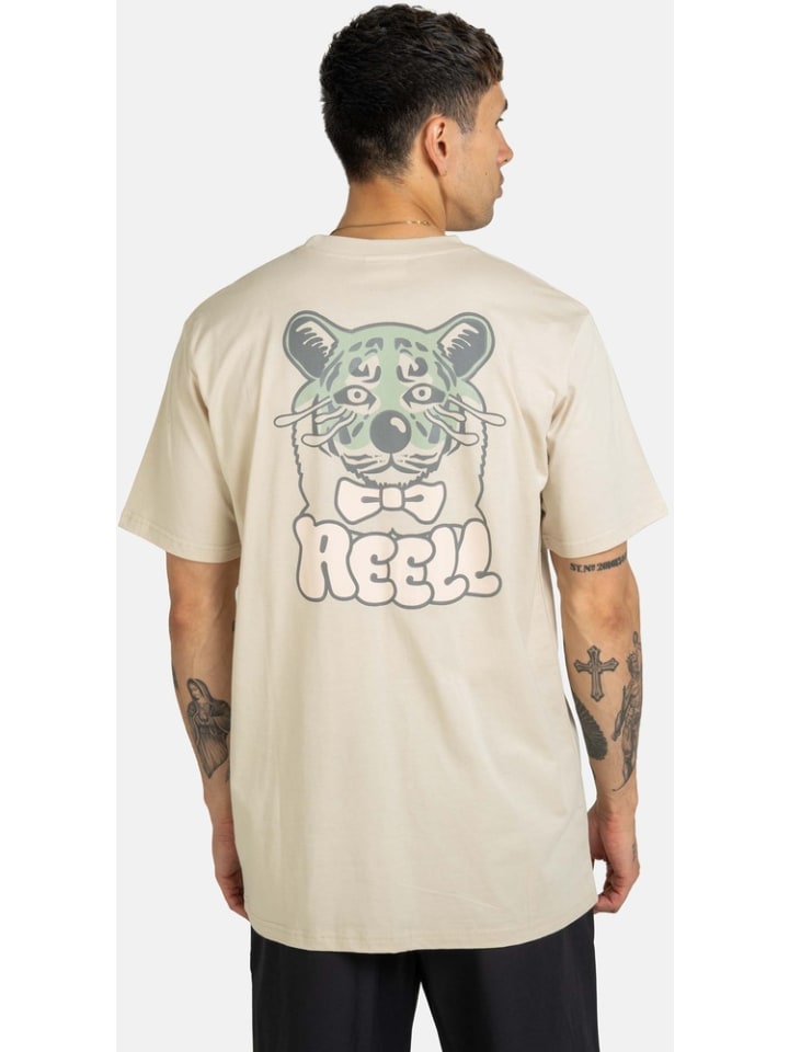 

Футболка Tiger Clown T-Shirt Reell, бежевый