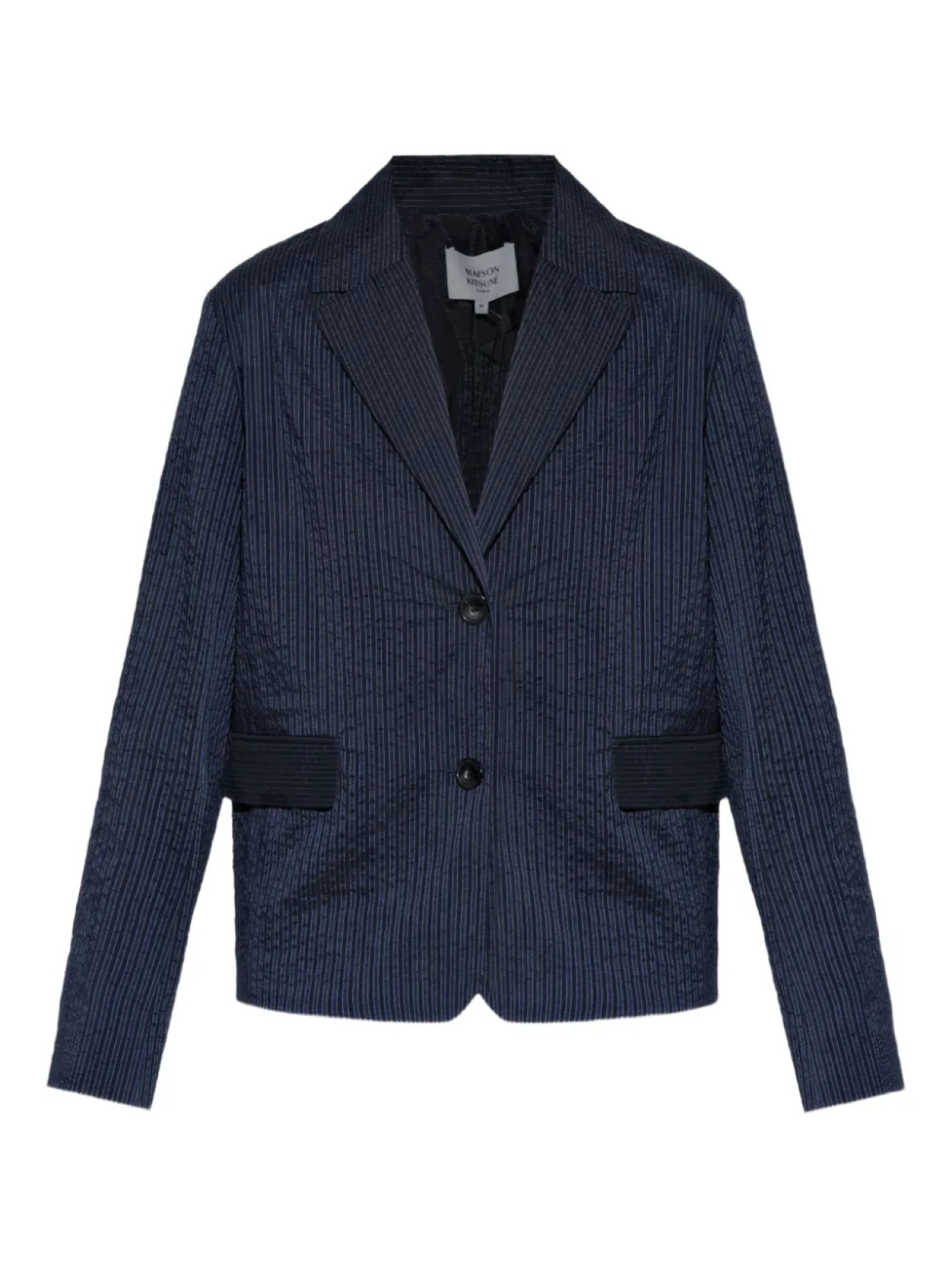 

Однобортный пиджак Maison Kitsuné, синий