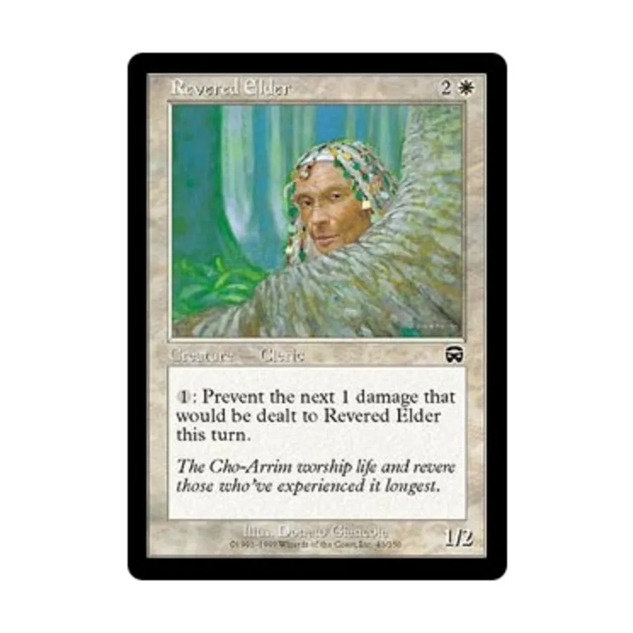 

CCG Почтенный старейшина (клавиша C), MTG - Mercadian Masques