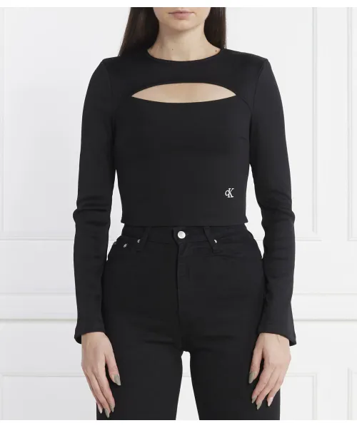 

Блуза Comfort fit Calvin Klein Jeans, черный