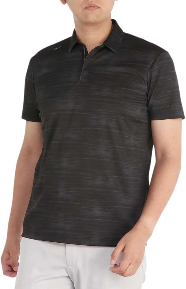 

Рубашка Mizuno Ice Touch Intercool, мужская рубашка-поло с коротким рукавом, невероятно приятная на ощупь, отводит пот, быстро сохнет, эластичная и обеспечивает свободу движений, E2MAB006, черный