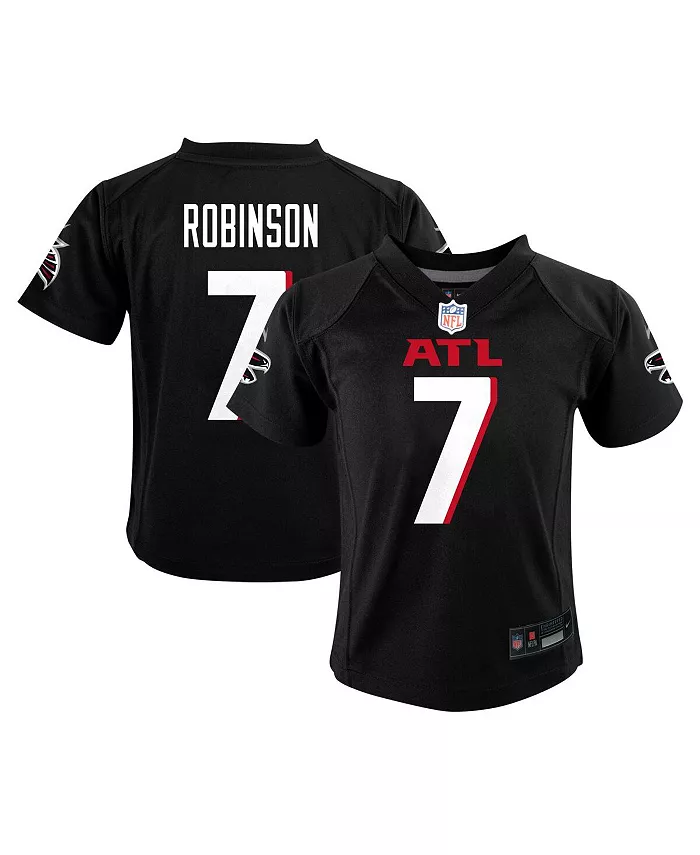 

Детская игровая футболка Bijan Robinson Atlanta Falcons в черном цвете Nike