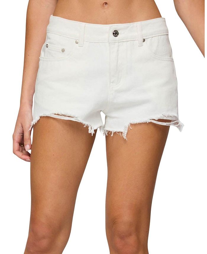 

Шорты джинсовые Fern Mid Rise Edikted, белый