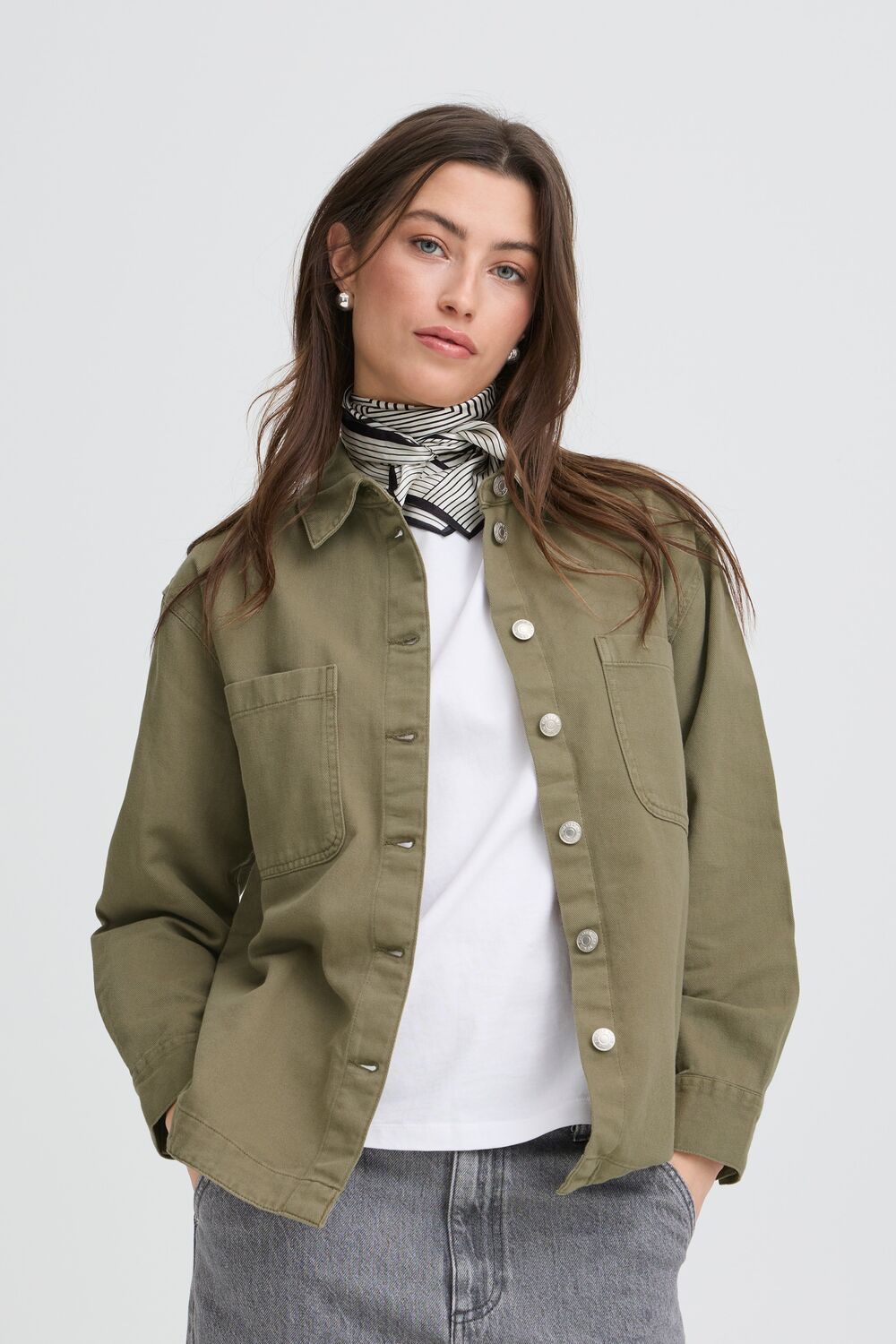 

B.young Рубашка 'BYKAINNO' в темно-зеленом цвете