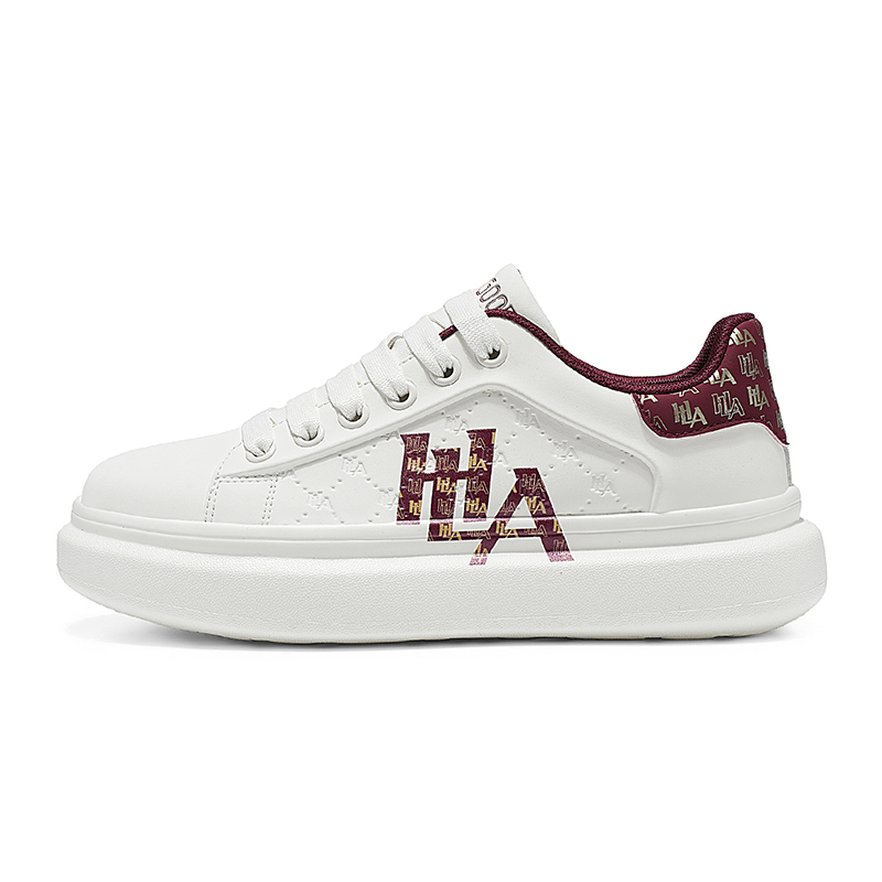 

HLA Низкие скейтбордские кроссовки мужские бело-красные, цвет White Red