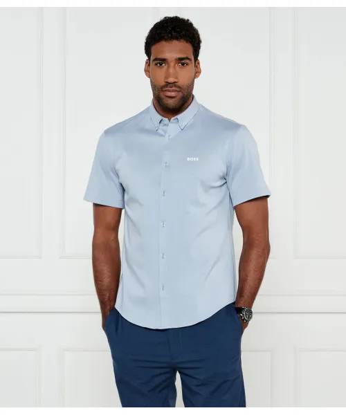 

Рубашка b_motion_s Regular fit Boss Green, синий