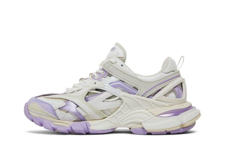 Кроссовки Balenciaga Wmns Track.2 Sneaker Purple White, фиолетовый — фото 3