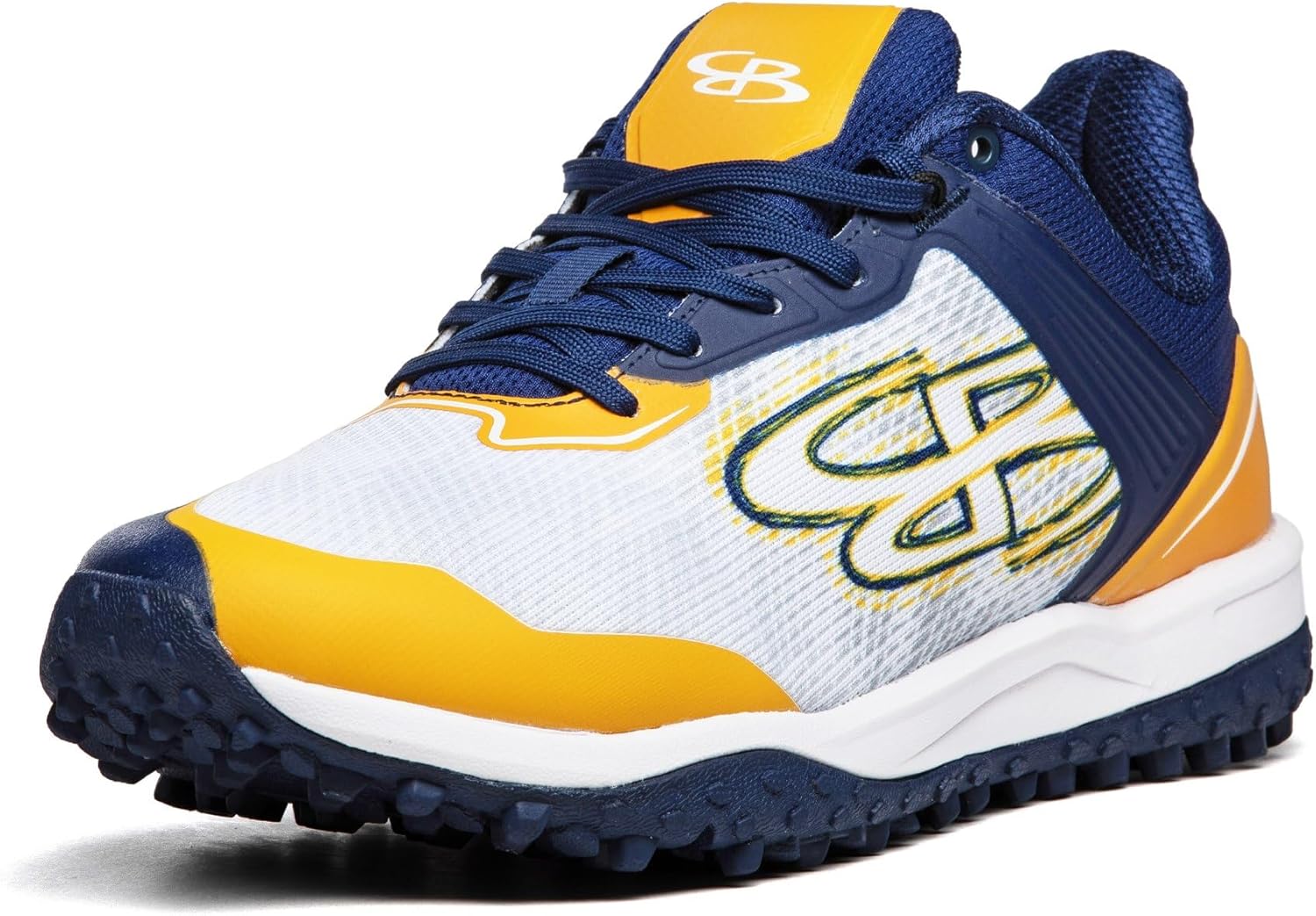 

Мужские кроссовки Boombah Viper Venom для газона - несколько вариантов цветов - различные размеры, белый/синий/золотой/темно-синий