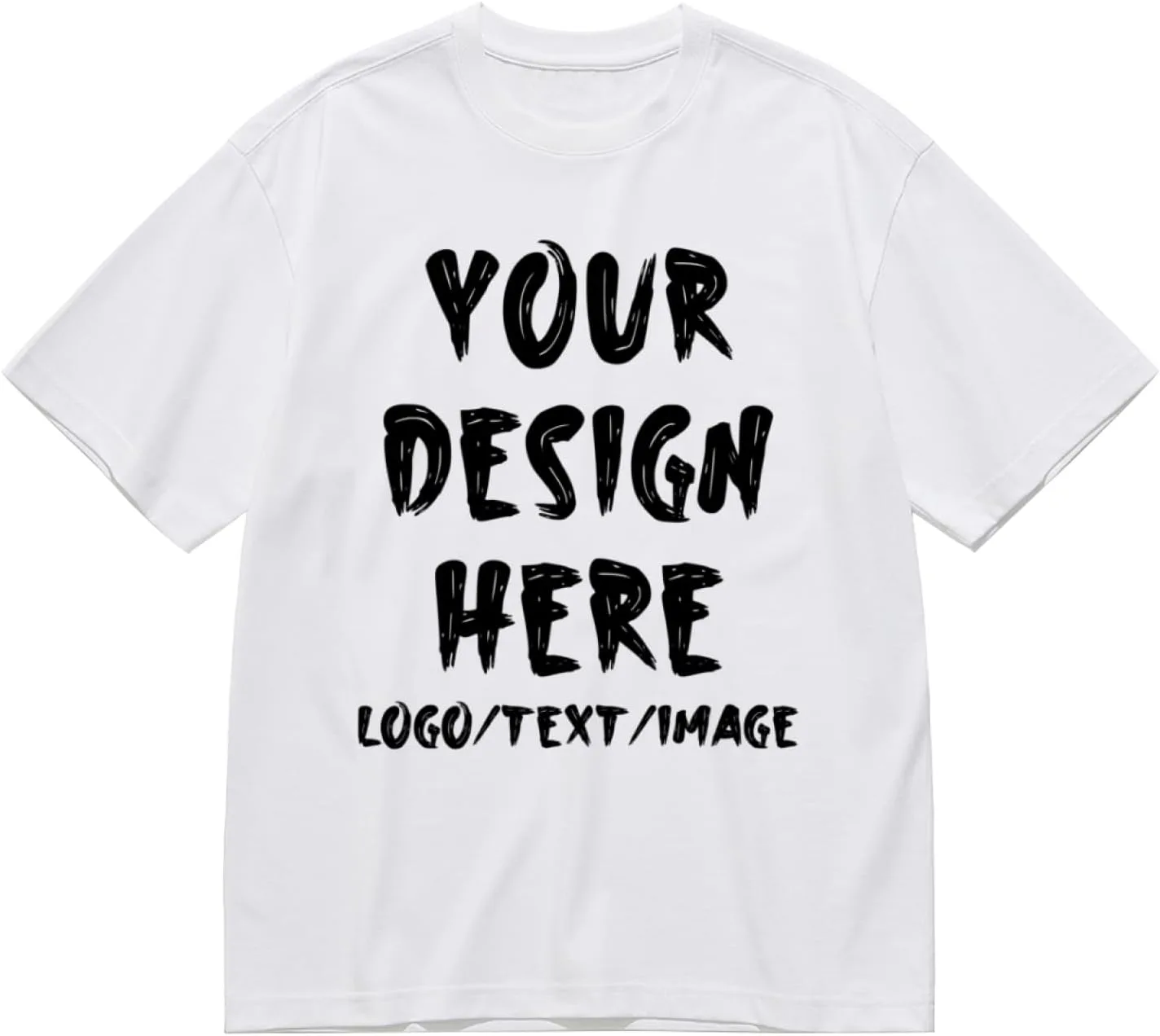 Футболка Custom Design с черным принтом — фото 2