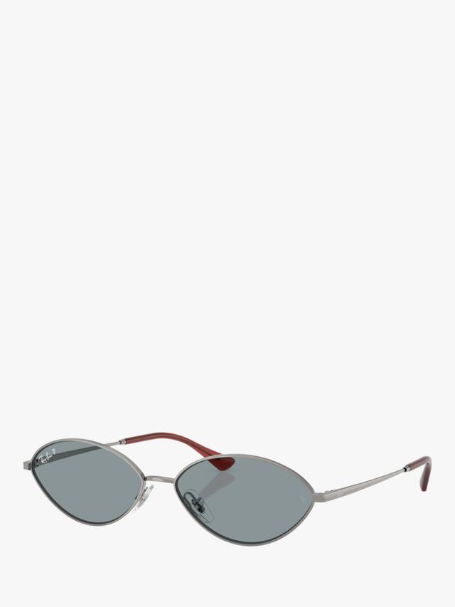 

RB3757 овальные солнцезащитные очки Ray-Ban, Gunmetal/Grey