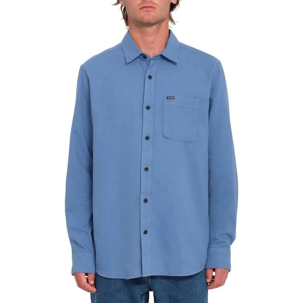 

Рубашка Volcom Caden Solid, синий