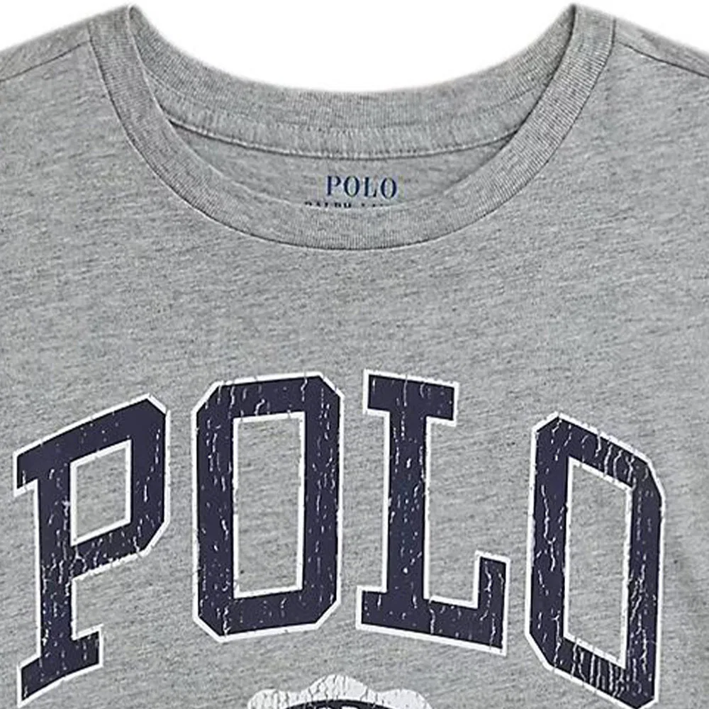 Футболка детская Polo Ralph Lauren, Gray — фото 4