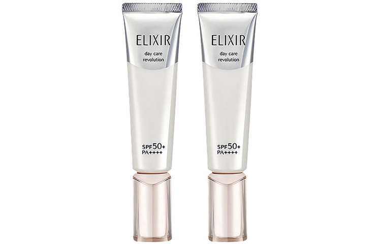 

ELIXIR Солнцезащитный лосьон-праймер Silver Tube с осветляющим и увлажняющим эффектом SPF50+ PA++++ 35мл