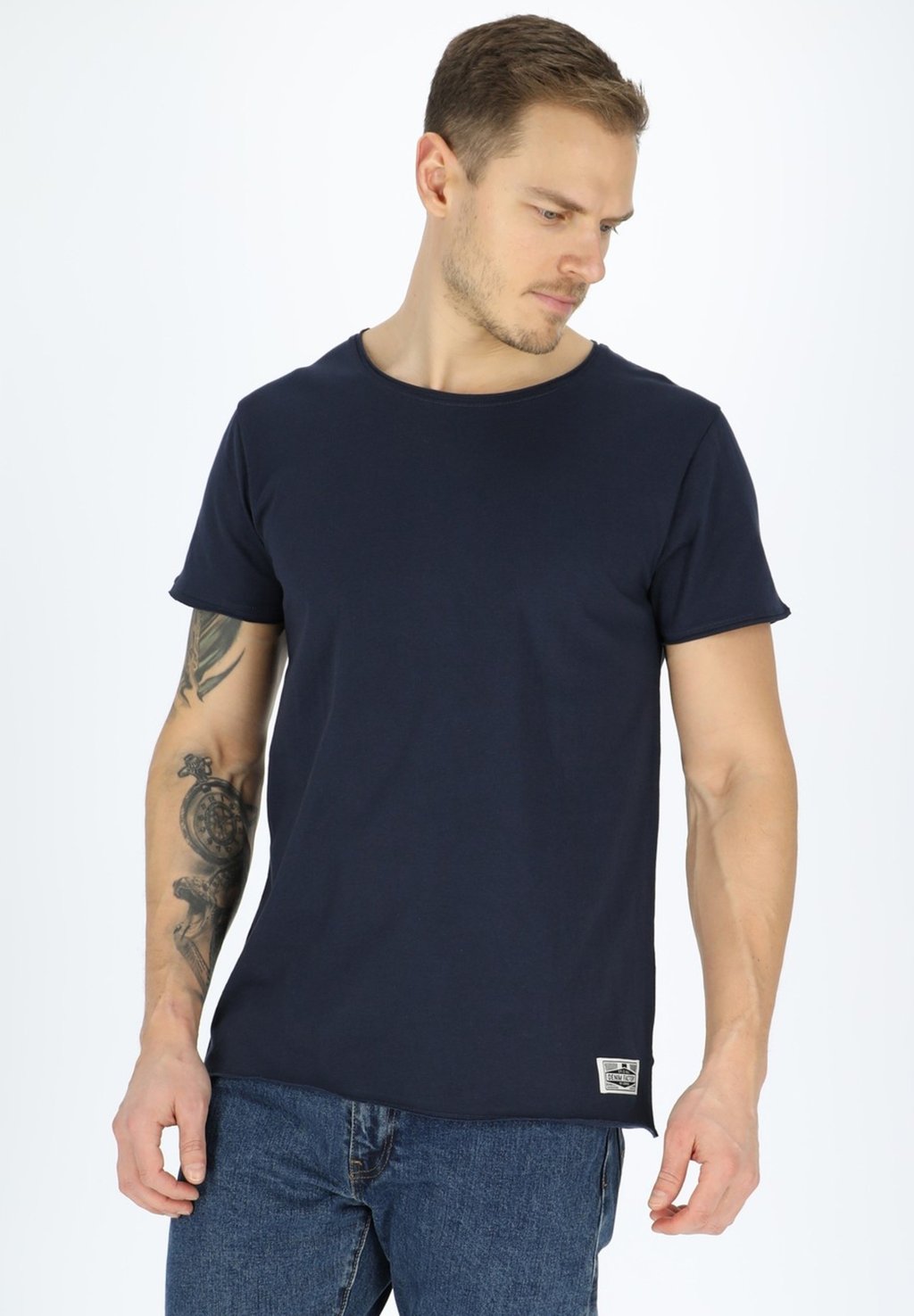 

Базовая футболка Denim Factory, темно-синий