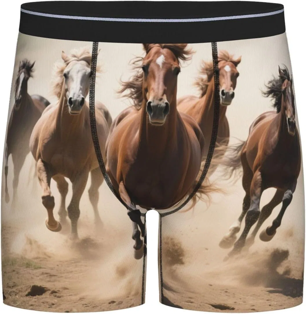 Боксеры с принтом Running Horses, Running Horses