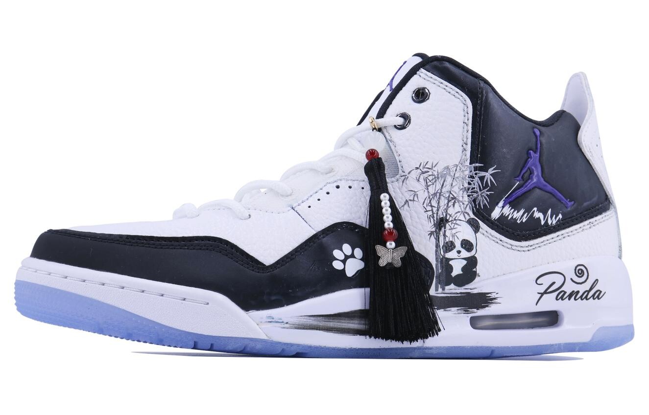 

Кроссовки Jordan Courtside 23 Vintage Basketball Shoes Men Mid-top Black/white, белый