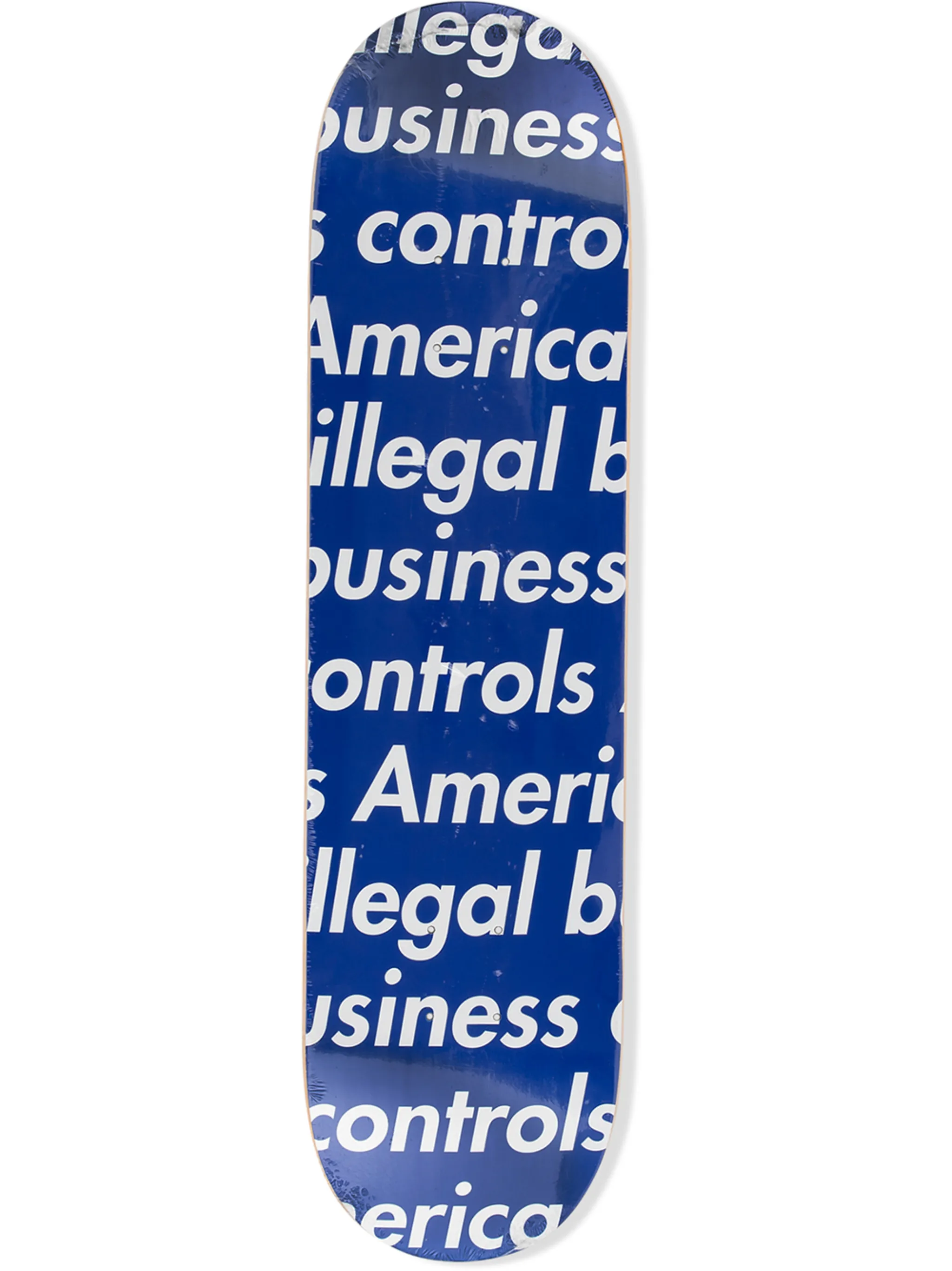 

Доска для скейтборда Illegal Business Supreme, синий