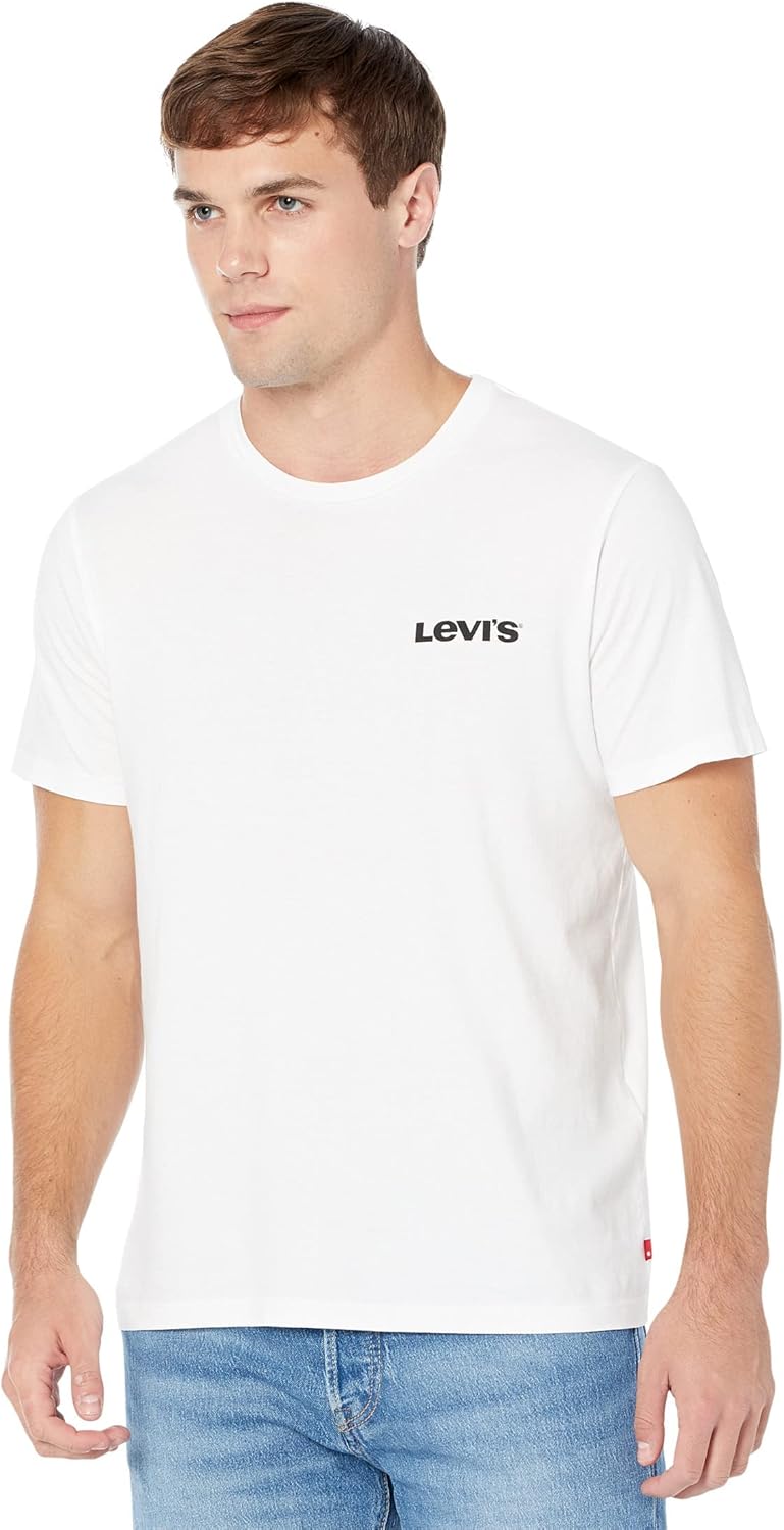 

Мужская футболка с рисунком Levi's (также доступна в размерах Big и Tall), Core White, Белый, Мужская футболка с рисунком Levi's (также доступна в размерах Big и Tall), Core White