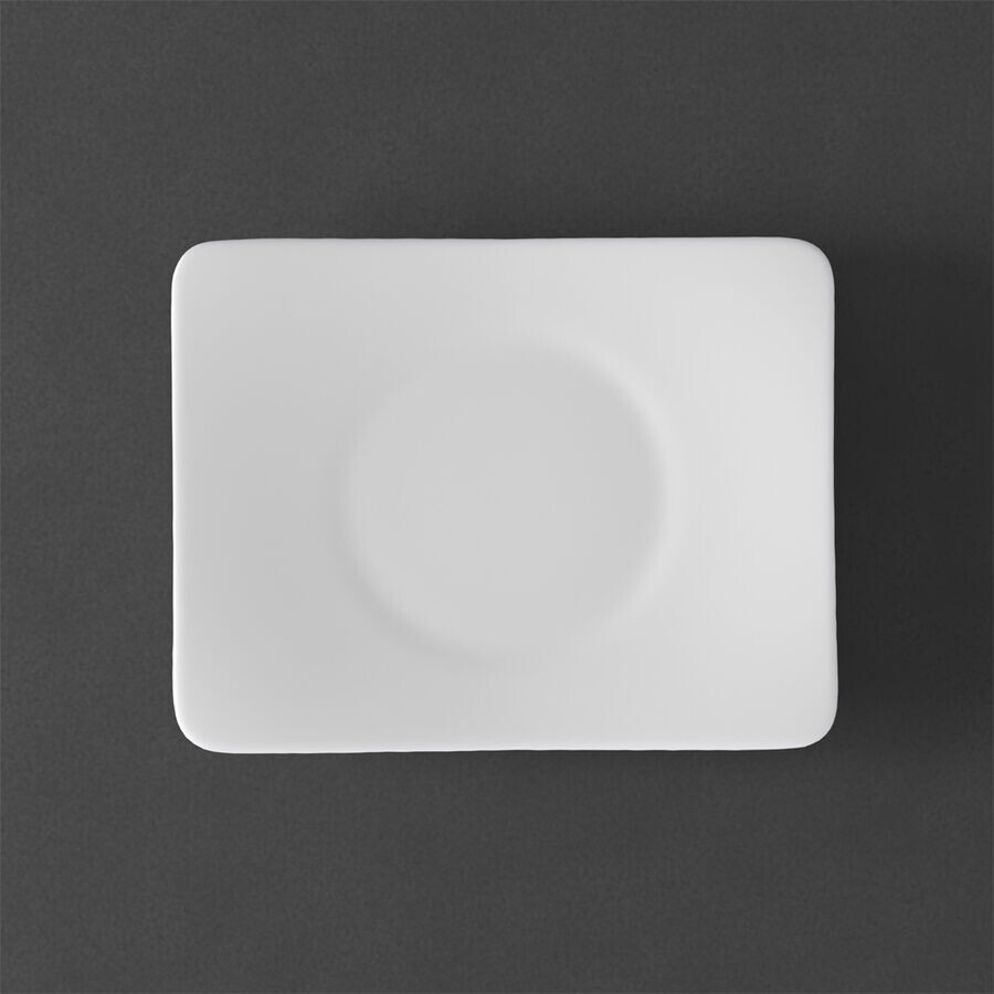 

Чайное блюдце Modern Grace 17x14см Villeroy & Boch, белый