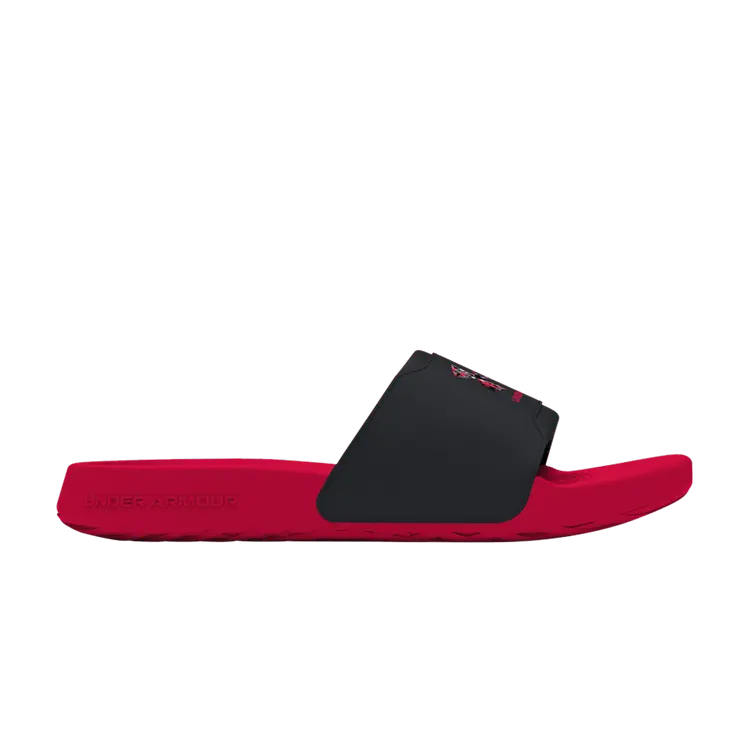 

Кроссовки Under Armour Ignite Select Graphic Logo Slide Red Black, красный