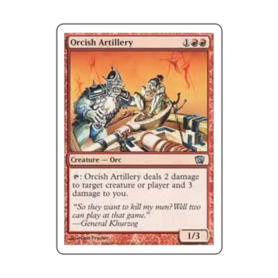 

CCG Орочья артиллерия (U), MTG - 8th Edition