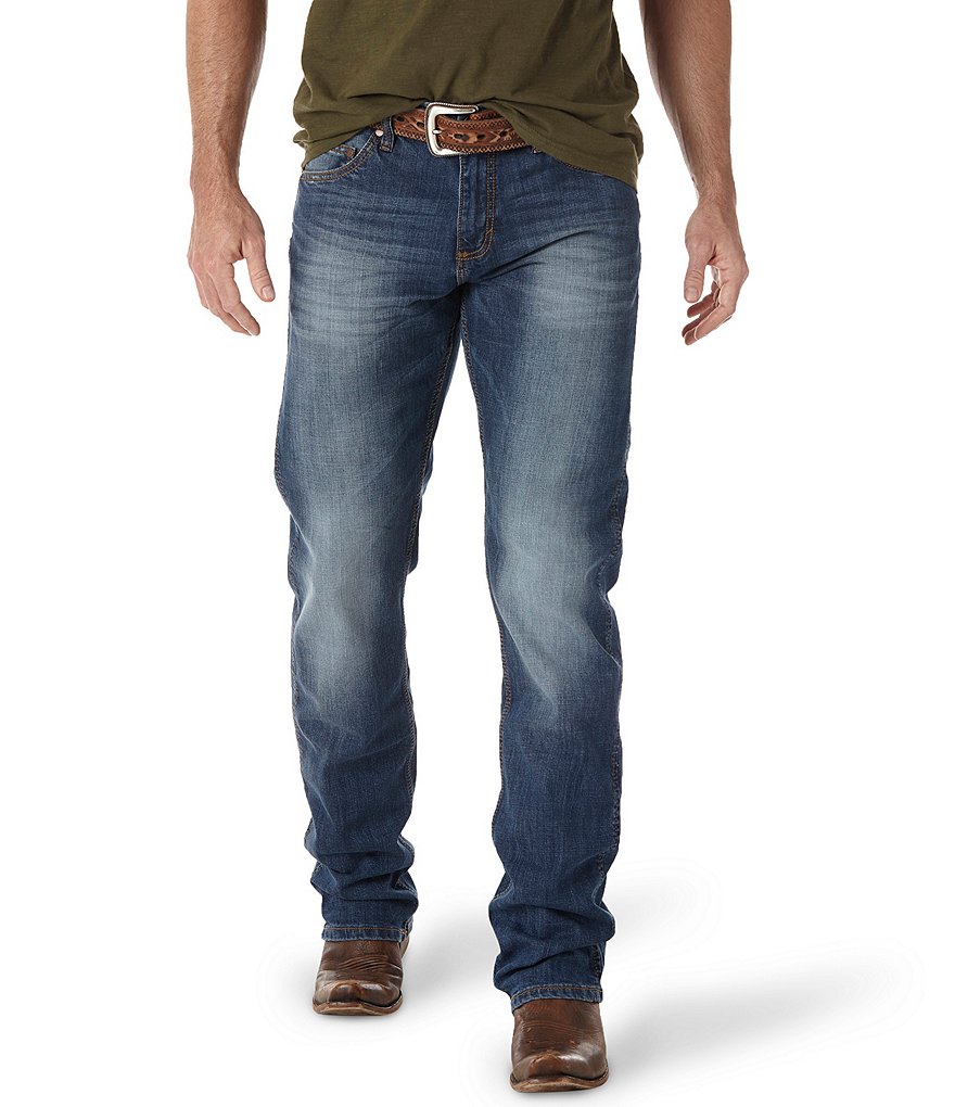 

Прямые джинсы узкого кроя Wrangler Retro Cottonwood, синий