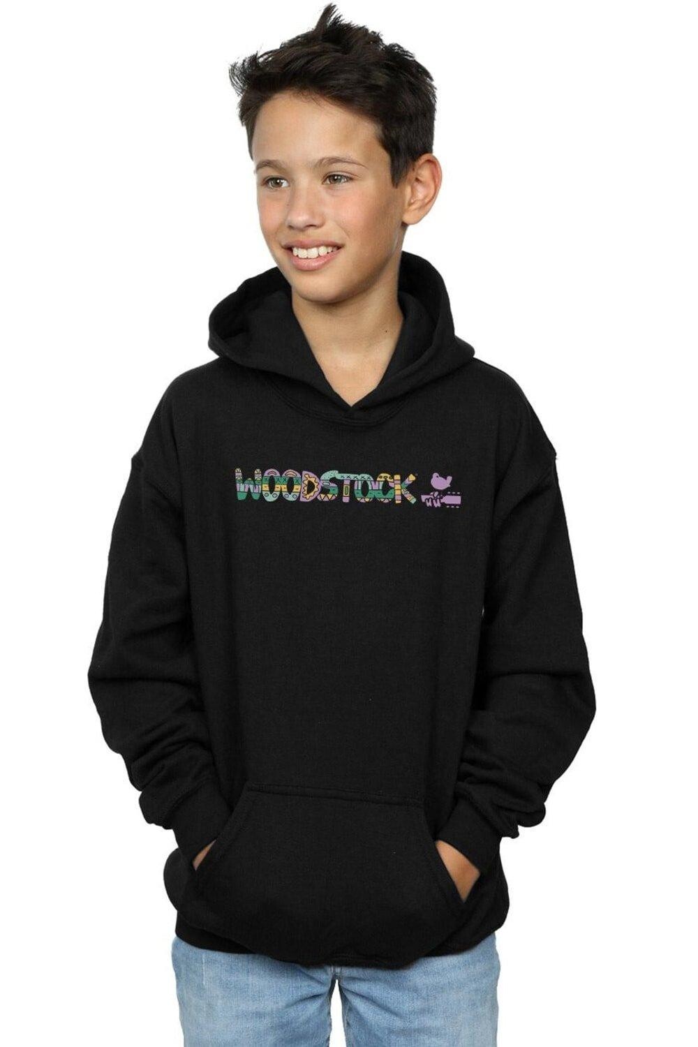 

Толстовка с логотипом ацтеков Woodstock, черный