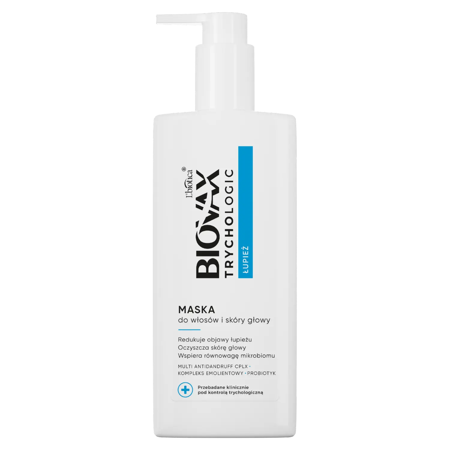 

Маска для волос и кожи головы от перхоти Biovax Trychologic, 200 мл