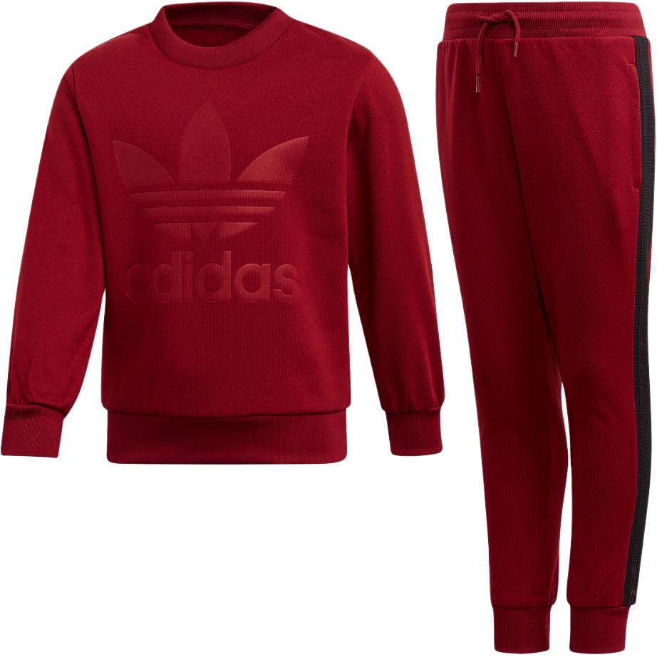 

Повседневная спортивная одежда красная для детей 3-7 лет Adidas Originals