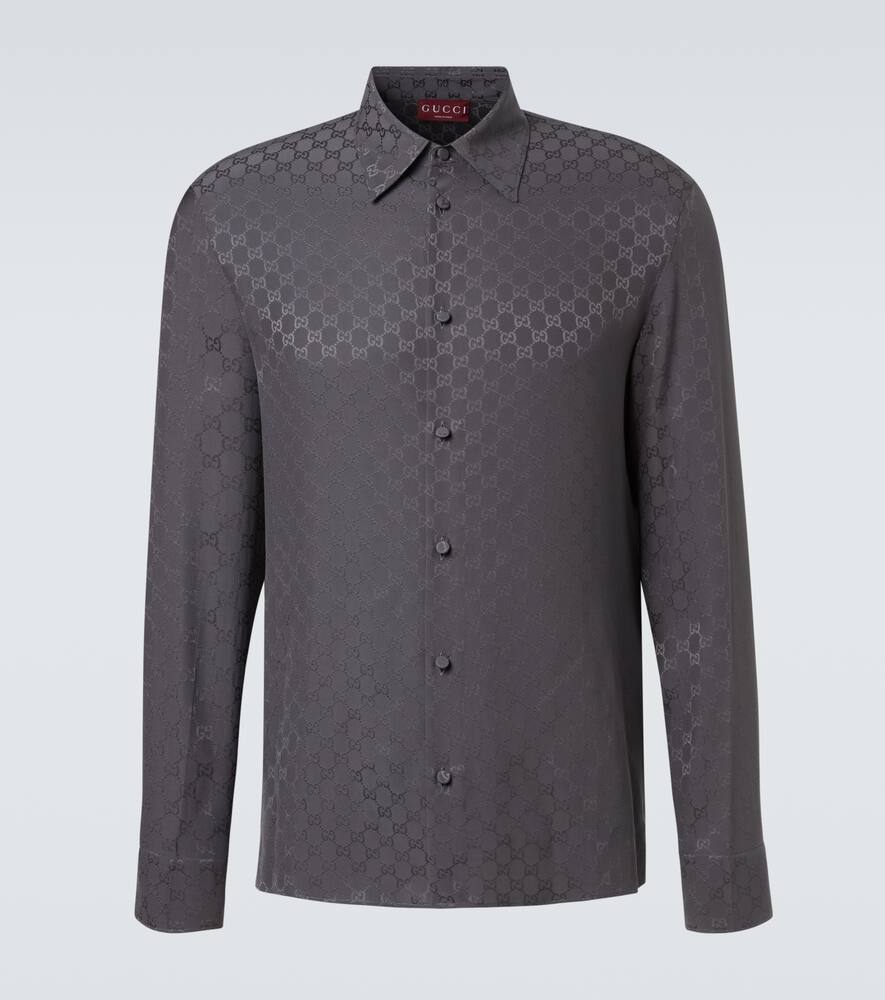 

GG шёлковая рубашка Gucci, Rock