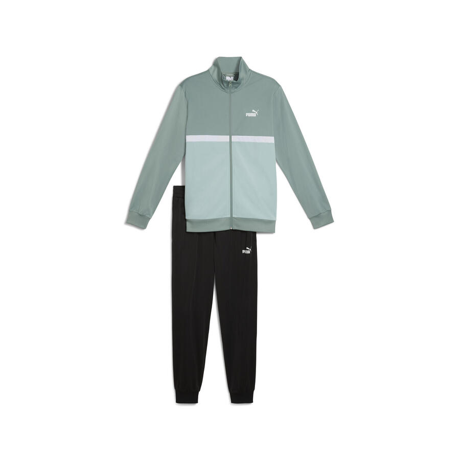 

Мужской спортивный костюм Poly Colourblock PUMA Green Moon
