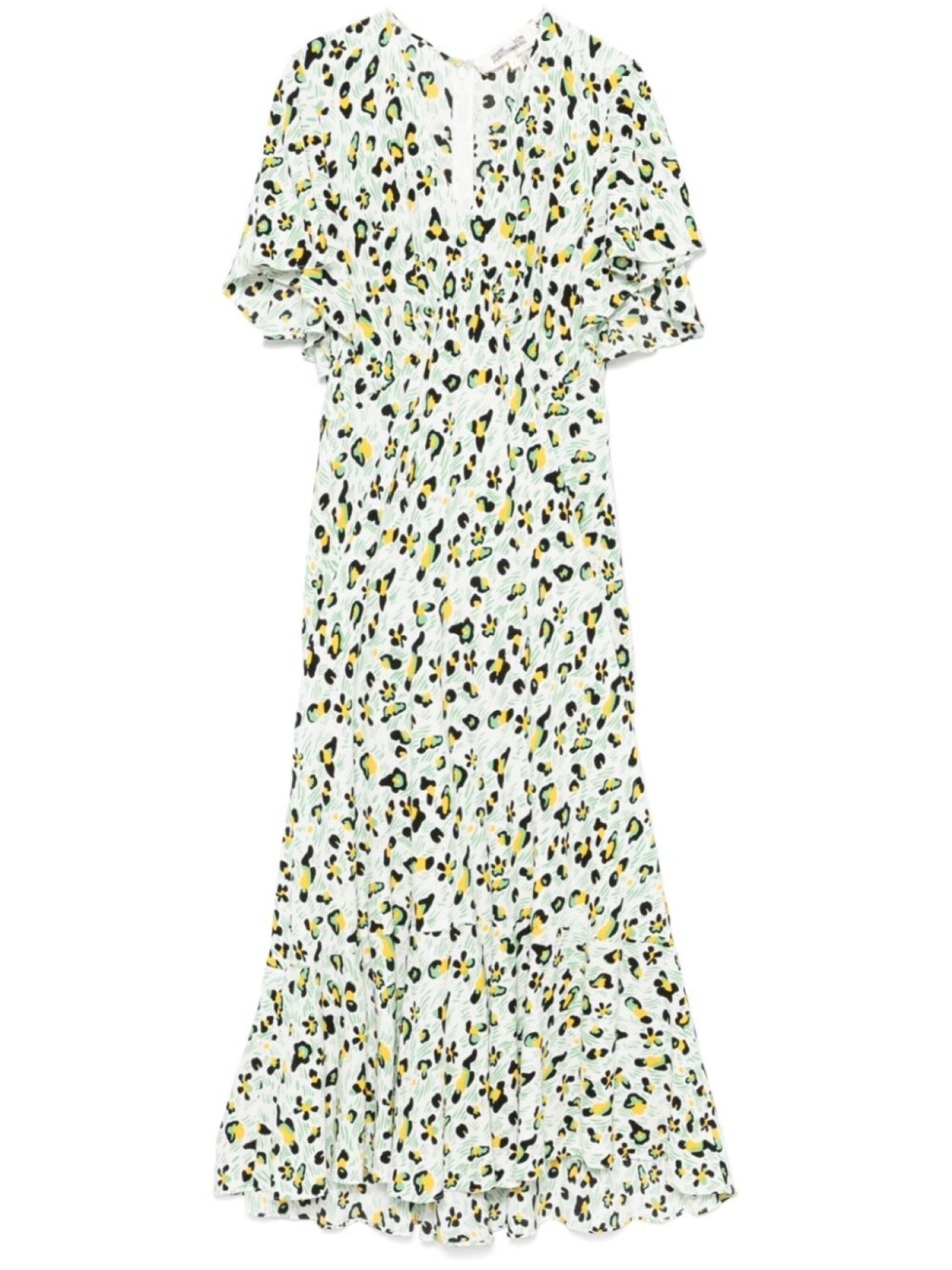 

DVF Diane von Furstenberg платье миди Cecilia, зеленый