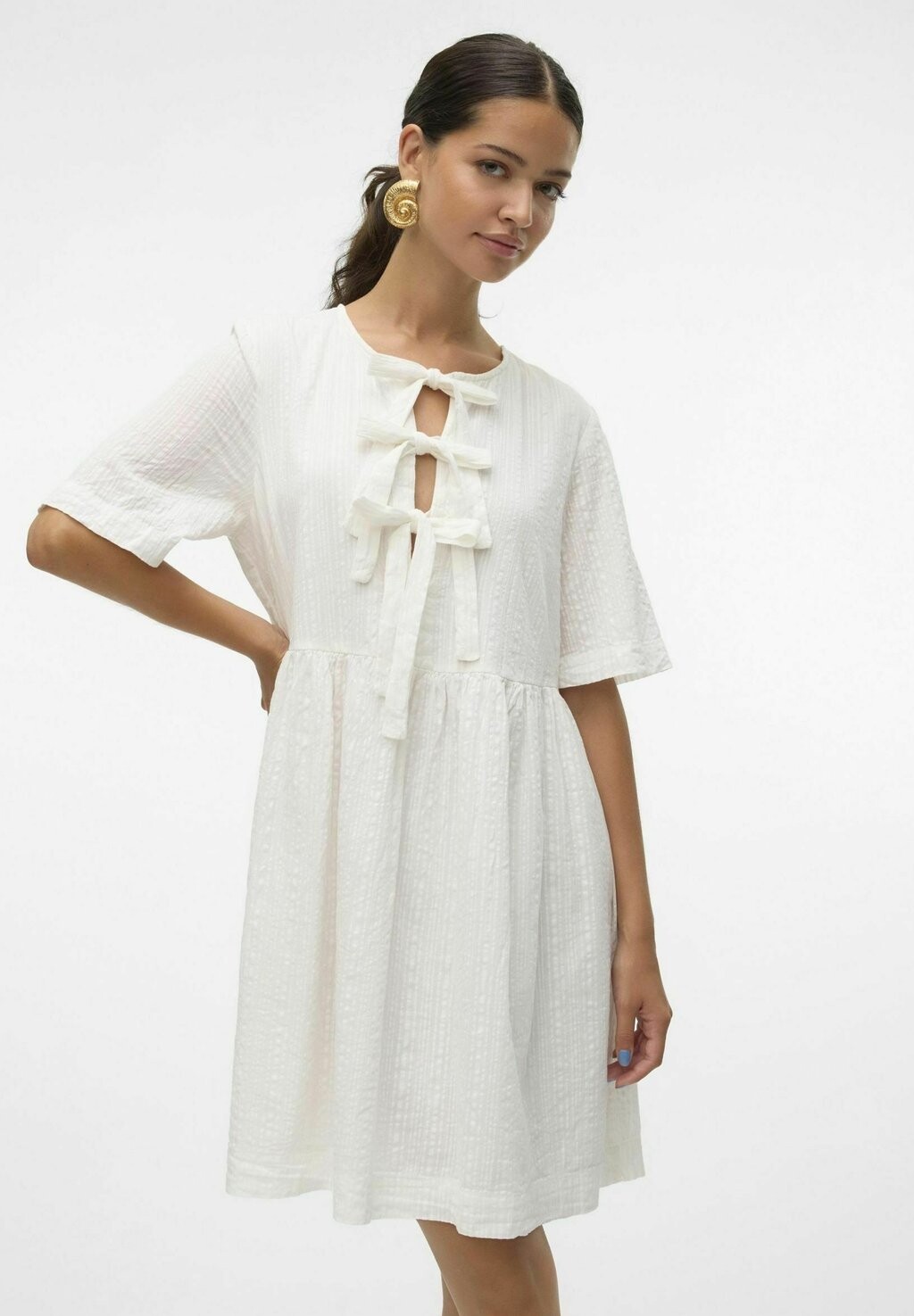 

Дневное платье STINA KURZES Vero Moda, белый