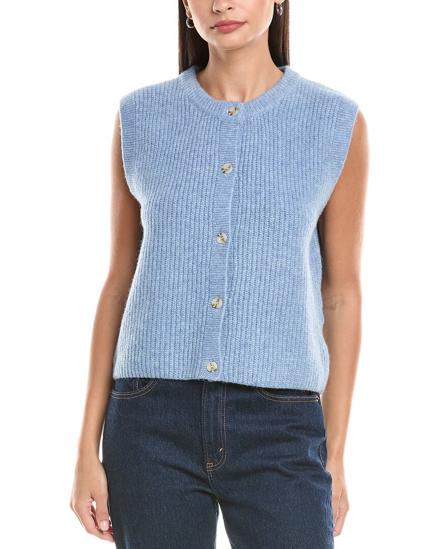 

ANNA KAY Свитер-жилет из кашемировой смеси, синий