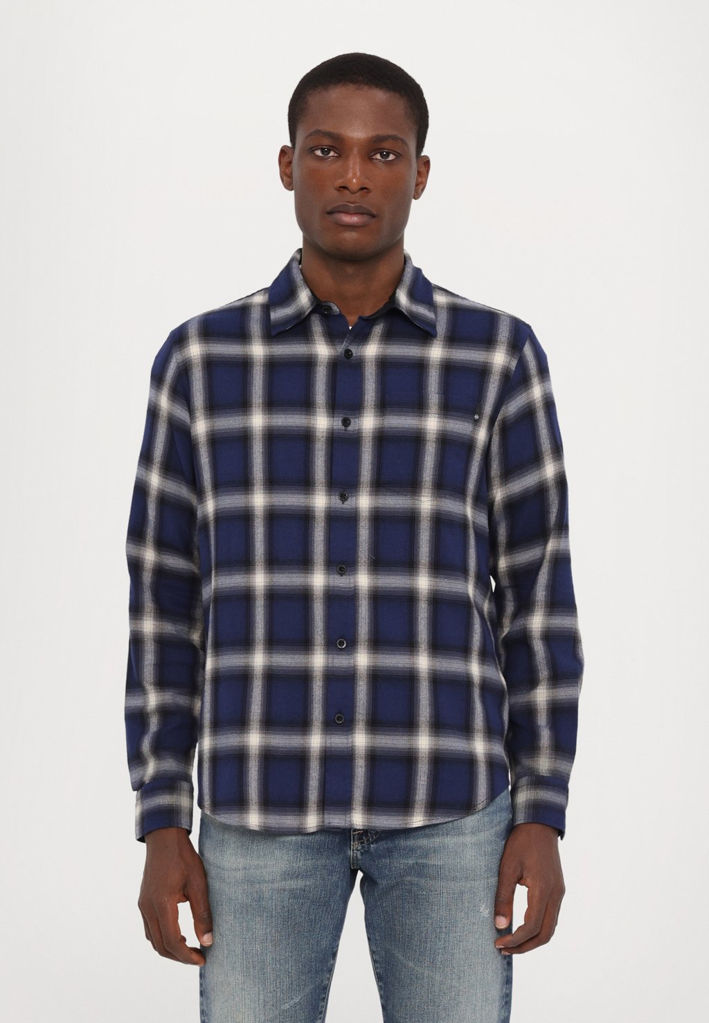 

Рубашка AIDEN SHIRT CLASSIC FIT AG Jeans, синий