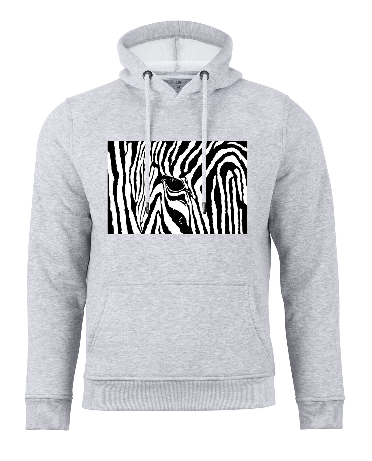 

Толстовка Cotton Prime Kapuzen Black & White Zebra Eye, серый