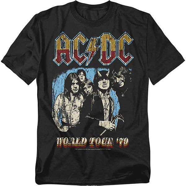 

Футболка Big & Tall AC/DC World Tour 1979 Licensed Character