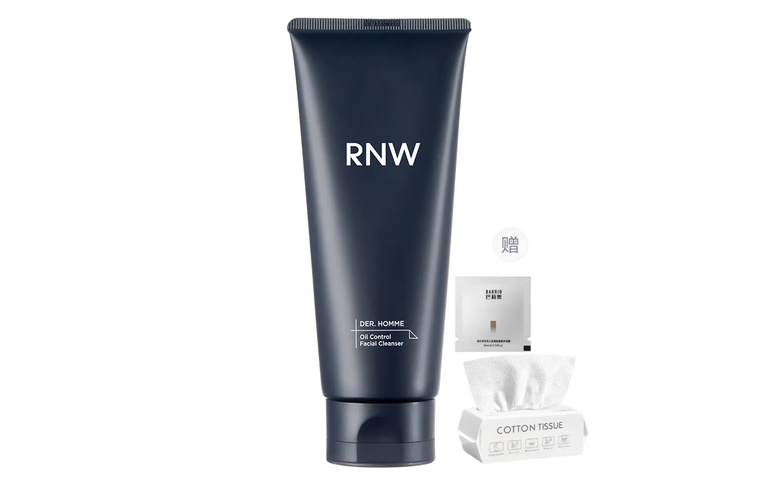 

Мужская пенка для умывания глубокого очищения и контроля жира RNW