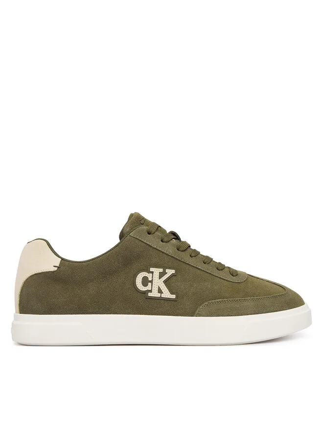 Calvin Klein Низкие кроссовки Prof Cupsole Su HM0HM02125 зеленые