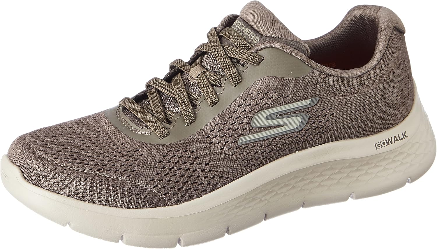 

Мужские слипоны Skechers Respected - LoletoMoc с эластичной шнуровкой, хаки