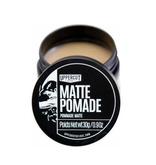 

Матирующая помада на водной основе с ароматом Тирамису, 30 г Uppercut Deluxe Midi Matte Pomade